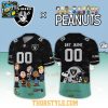 Las Vegas Raiders Peanuts 2026 X-mas Snoopy Night Custom Football Jersey 1 Las Vegas Raiders Peanuts 2026 X mas Snoopy Night Custom Football Jersey