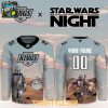 Los Angeles Kings Star Wars Night 2026 Grogu Game Custom Hockey Jersey