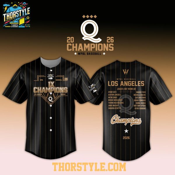 Los Angeles Queens x Inaugural 2026 Champions Baseball Jersey