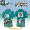 Miami Dolphins Peanuts 2026 X mas Snoopy Night Custom Football Jersey