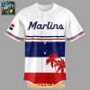 Miami Marlins Dominican Republic Heritage 2026 Personalized Jersey