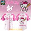 Miami Marlins Hello Kitty 2026 Game Theme Night Baseball Jersey
