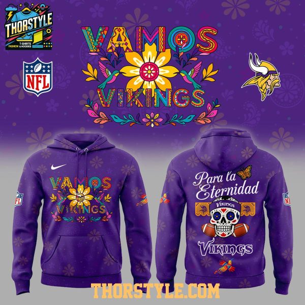 Minnesota Vikings x Latino And Hispanic Heritage Month 2026 Vamos NFL Hoodie T-Shirt