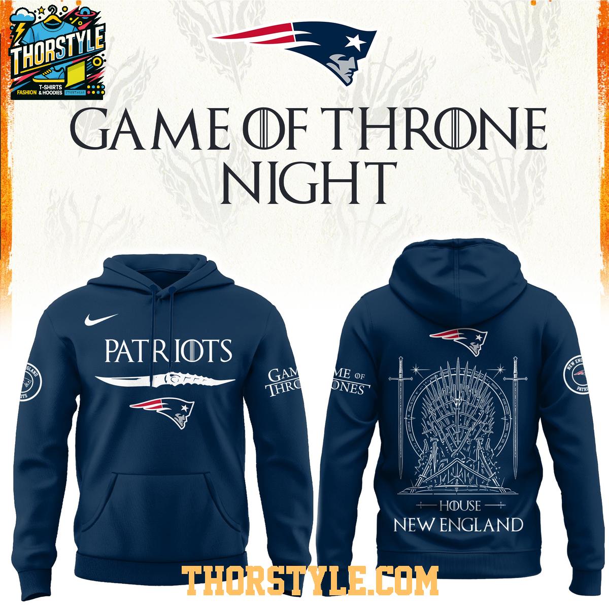 New England Patriots x Game Of Thrones 2026 House Of The Dragons Hoodie Shirts New England Patriots x Game Of Thrones 2026 House Of The Dragons Hoodie Shirts