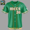 New York Mets 2026 Irish Heritage Shamrock Baseball Jersey
