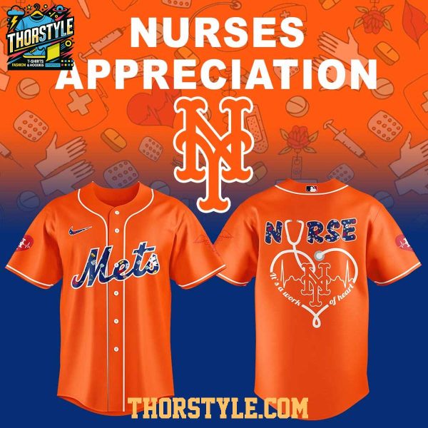 New York Mets 2026 x Nurse Night Appreciation Baseball Jersey
