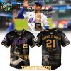 New York Mets x Clemente Honoring Day 2026 Classic Striped Baseball Jersey