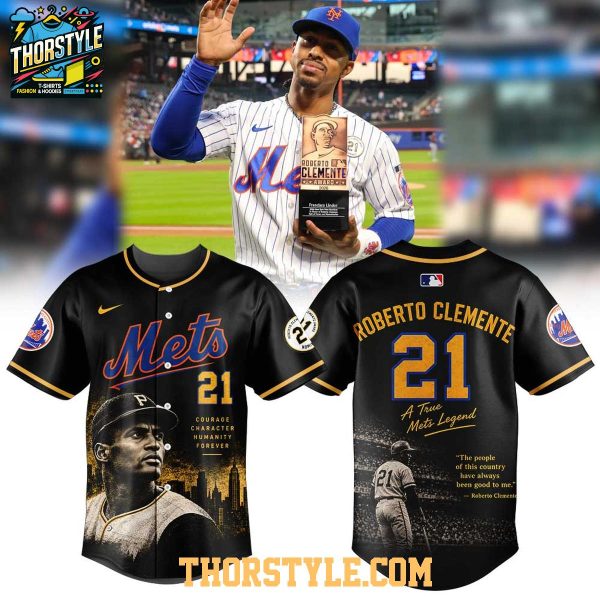 New York Mets Roberto Clemente Honoring Day 2026 Baseball Jersey