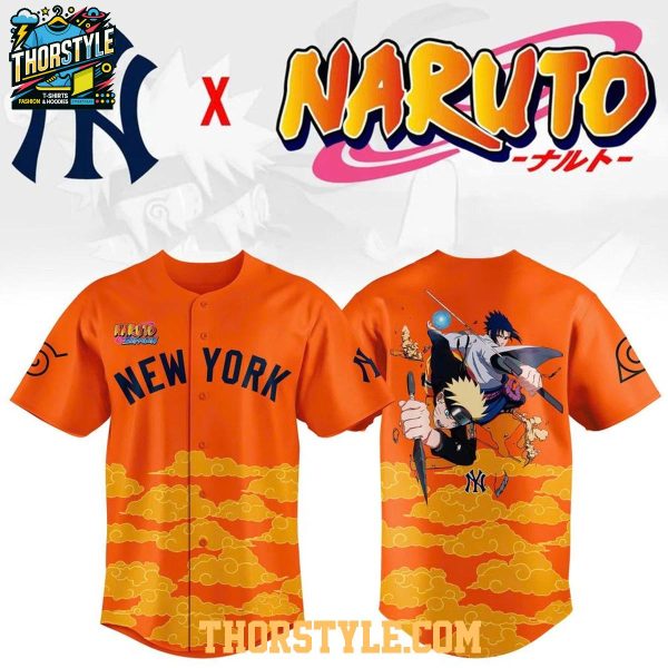 New York Yankees Naruto Night 2026 Anime Theme Game Baseball Jersey