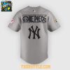 New York Yankees x One Piece 2026 All Grey Day Personalized Baseball Jersey