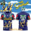 New Zealand Warriors 2026 The Simpsons Theme NRL Game Hoodie Shirts