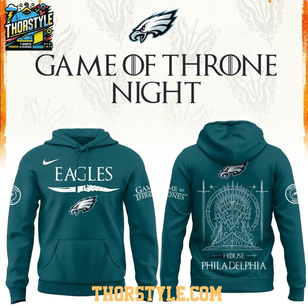 Philadelphia Eagles x Game Of Thrones 2026 House Of The Dragons Hoodie Shirts