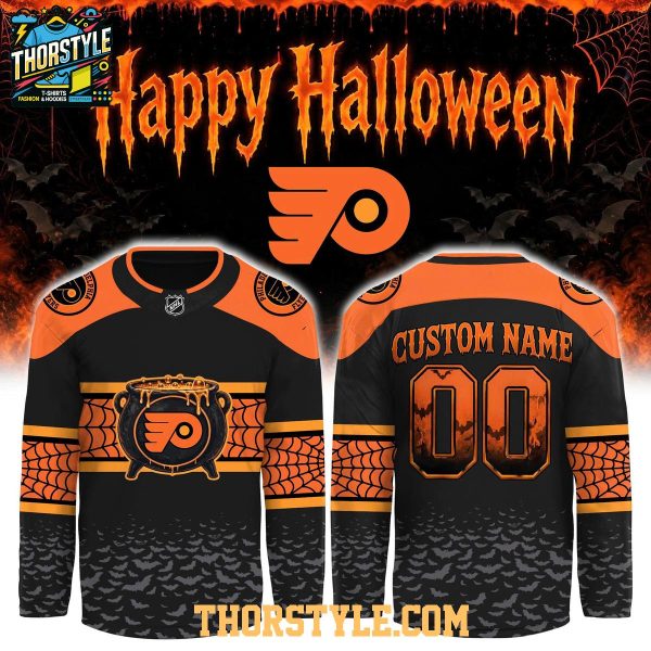Philadelphia Flyers x Halloween Day 2026 Personalized Hockey Jersey