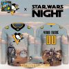 Rail Yard Dawgs 2026 Star Wars Retro Night Personalized Hockey Jersey
