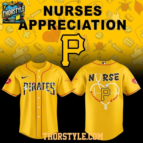 Pittsburgh Pirates 2026 x Nurse Night Appreciation Baseball Jersey