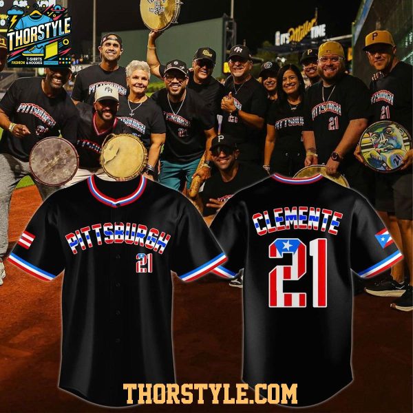 Pittsburgh Pirates Roberto Clemente Day 2026 Game Baseball Jersey