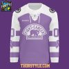 Providence Bruins x Hockey Fight Cancer Night 2026 Purple Hockey Jersey