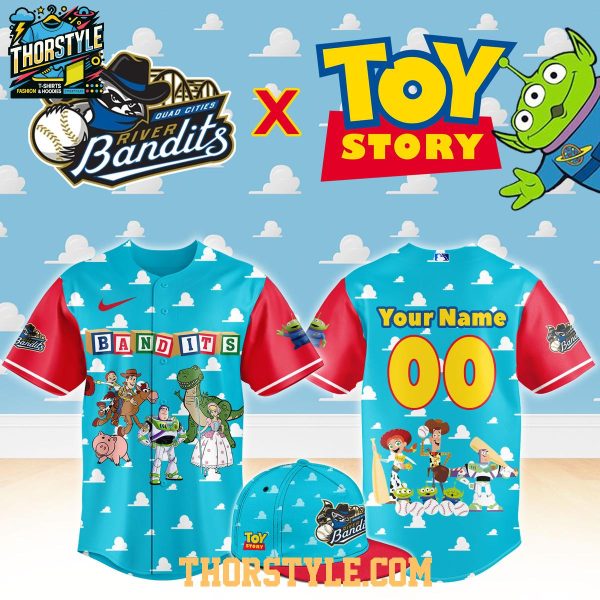 Quad Cities River Bandits x Toy Story Night 2026 I Knew It Baseball Jersey