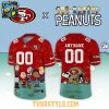 San Francisco 49ers Peanuts 2026 Christmas Night Custom Football Jersey 1 San Francisco 49ers Peanuts 2026 Christmas Night Custom Football Jersey