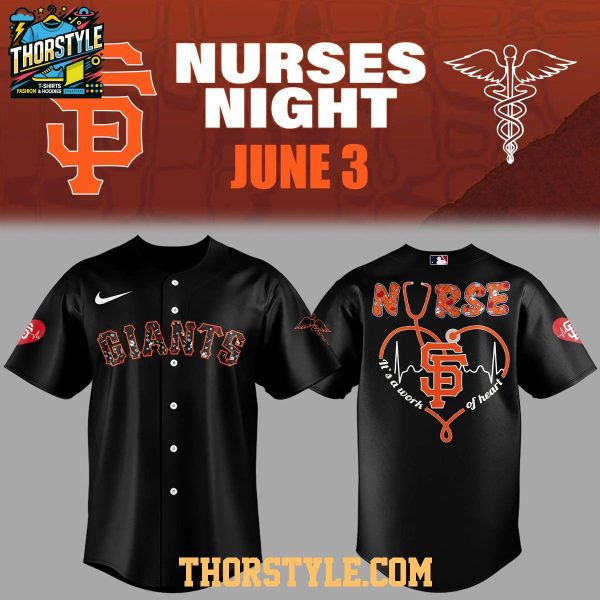 San Francisco Giants 2026 x Nurse Night Appreciation Baseball Jersey