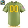 South Bend Cubs 2026 Military Night Green Personalized Baseball Jersey