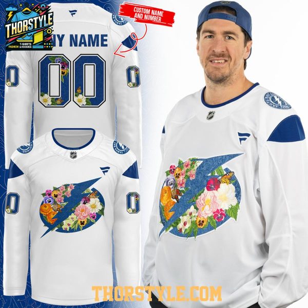 Tampa Bay Lightning 2026 Women Game Night Personalized Hockey Jersey