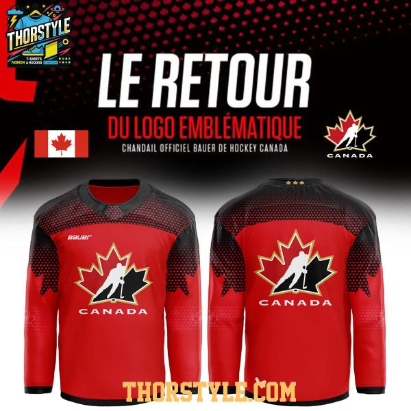 Team Canada Hockey 2026 New Look Personalized Hockey Jersey Red