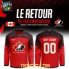 Team Canada Hockey 2026 New Look Personalized Hockey Jersey Red