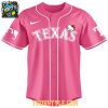 Texas Rangers x Hello Kitty 2026 All Pink Game MLB Personalized Jersey