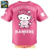 Texas Rangers x Hello Kitty 2026 All Pink Game MLB Personalized Jersey