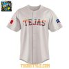 Texas Rangers x Mexican Heritage Celebration 2026 Creamy Baseball Jersey