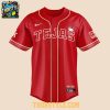 Texas RangersHello Kitty x Tejas City Connect 2026 Baseball Jersey Red