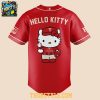 Texas RangersHello Kitty x Tejas City Connect 2026 Baseball Jersey Red
