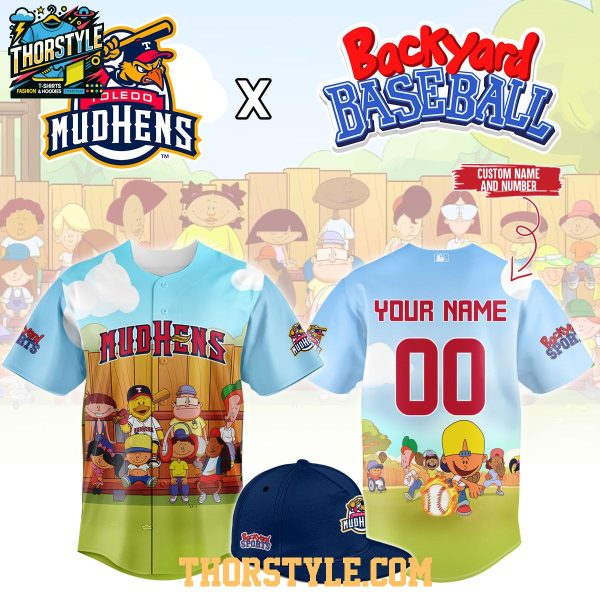 Toledo Mud Hens Backyard Baseball 2026 Game Day Personalized Jersey