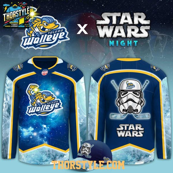Toledo Walleye x Star Wars Game 2026 Anniversary Night Hockey Jersey