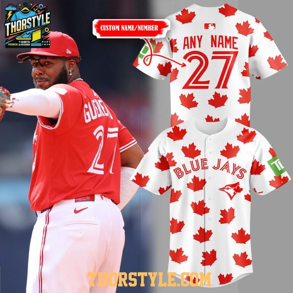 Toronto Blue Jays x Happy Canada Day Baseball Jersey 2026-2027