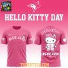 Toronto Blue Jays x Hello Kitty Game 2026 All Hot Pink Hoodie T-Shirt 2 Toronto Blue Jays x Hello Kitty Game 2026 All Hot Pink Hoodie T Shirt