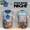 Toronto Maple Leafs Star Wars Night 2026 Grogu Game Custom Hockey Jersey