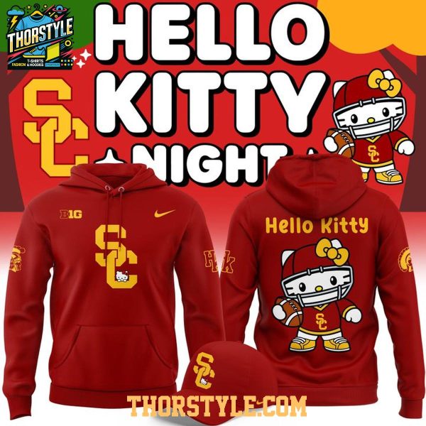 USC Trojans x Hello Kitty Football Night 2026 Hoodie T-Shirt
