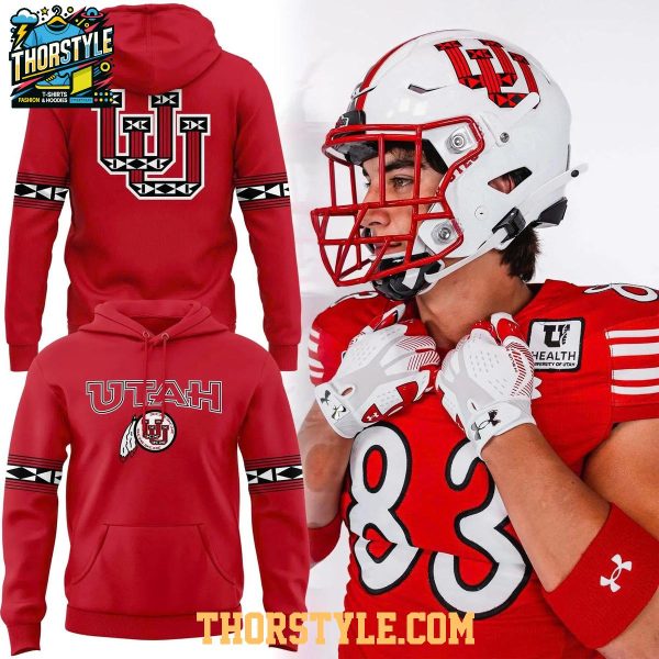 Utah Utes 2026 Go Red Football Game Hoodie T-Shirt