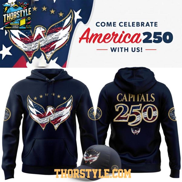 Washington Capitals United States 250th Anniversary 2026 Hoodie T-Shirt