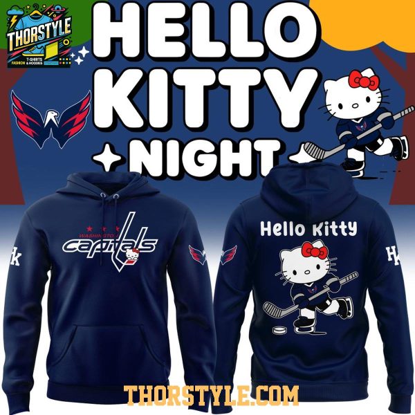 Washington Capitals x Hello Kitty 2026 Merry Christmas Hoodie T-Shirt