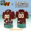 Washington Commanders Peanuts 2026 Christmas Night Custom Football Jersey 1 Washington Commanders Peanuts 2026 Christmas Night Custom Football Jersey