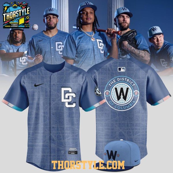 Washington Nationals 2026 City Connects Game Night Baseball Jersey