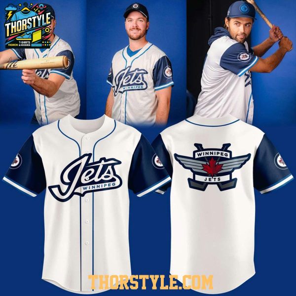 Winnipeg Jets 2026 Baseball Game Collab Night Personalized Jersey