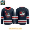 Winnipeg Jets Retro Game Night 2026 Personalized Hockey Jersey