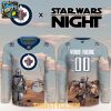 Winnipeg Jets Star Wars Night 2026 Baby Yoda And Grogu Hockey Jersey