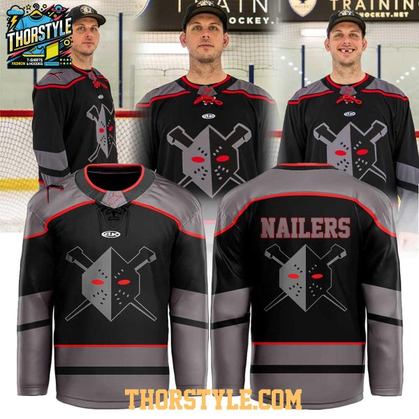Worcester Railers HC 2026-2027 Black Alternate Night Personalized Hockey Jersey