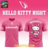 Arizona Cardinals Hello Kitty 2026 Theme Football Night Hoodie T Shirt
