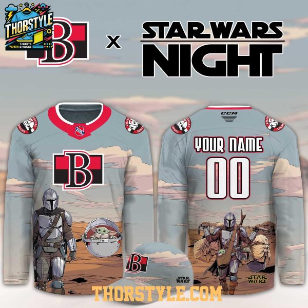 Belleville Senators Star Wars 2026 Grogu And Baby Yoda Custom Hockey Jersey